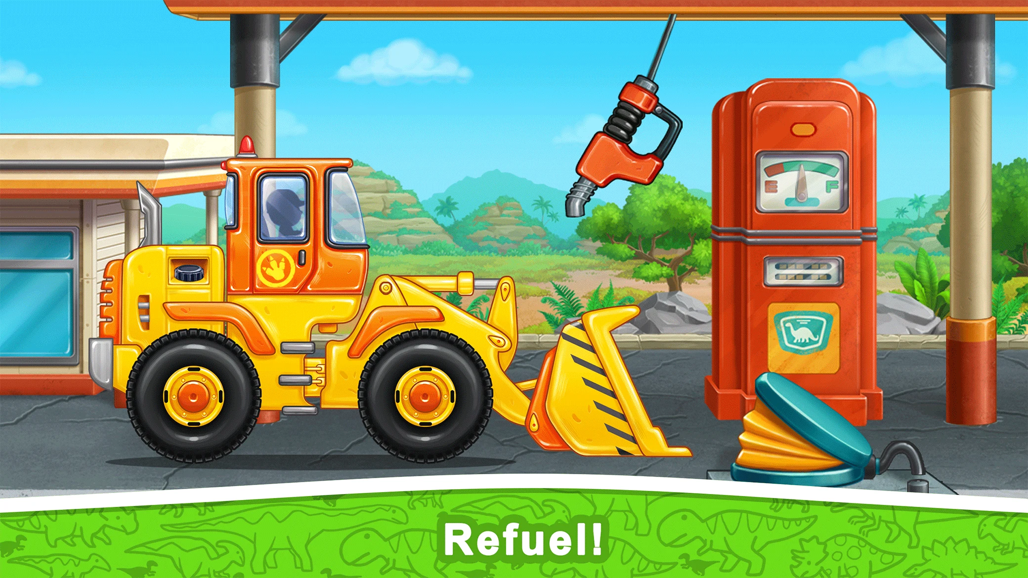 Truck, Dinosaur Games for Kids screenshot