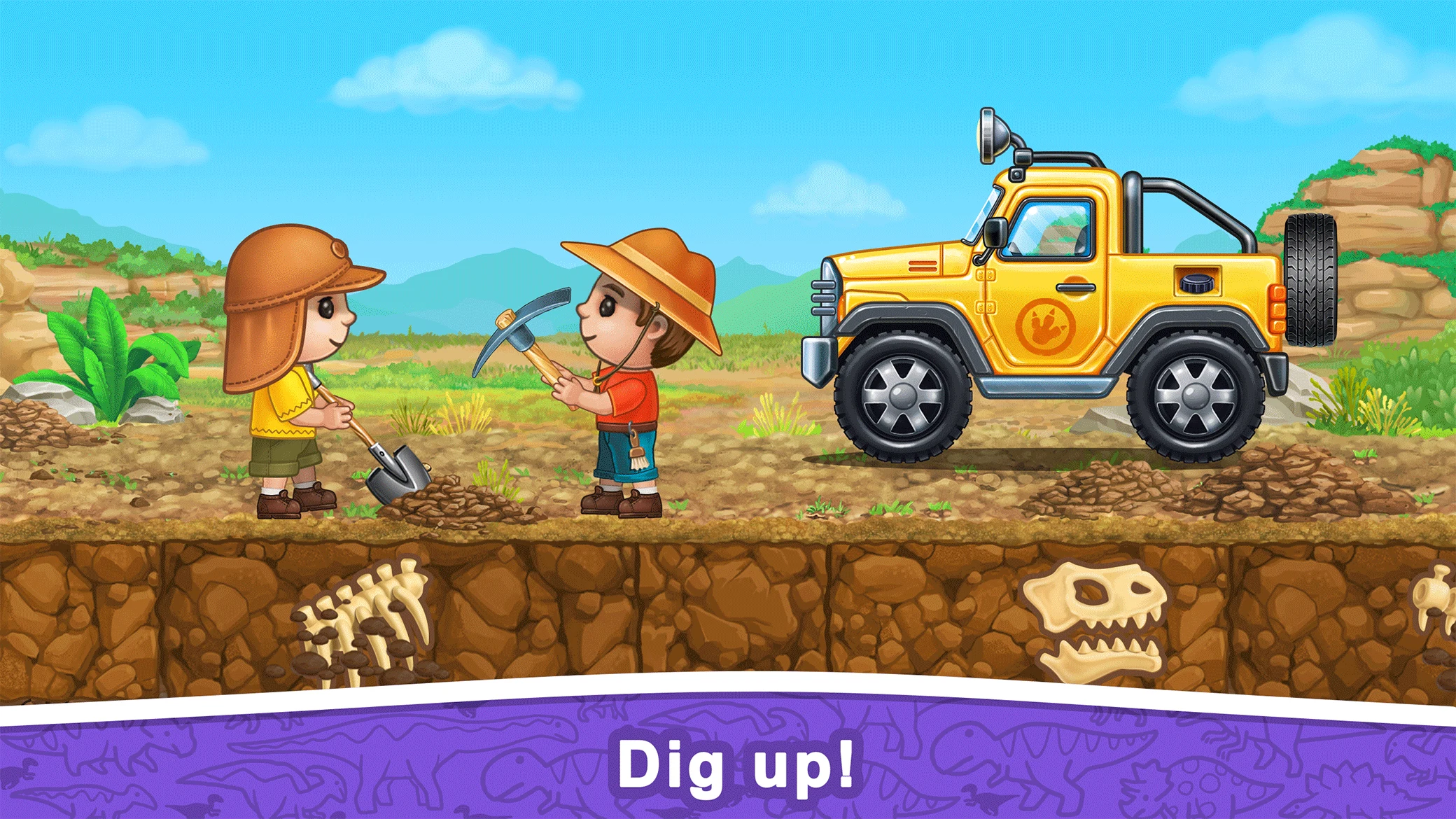 Truck, Dinosaur Games for Kids screenshot